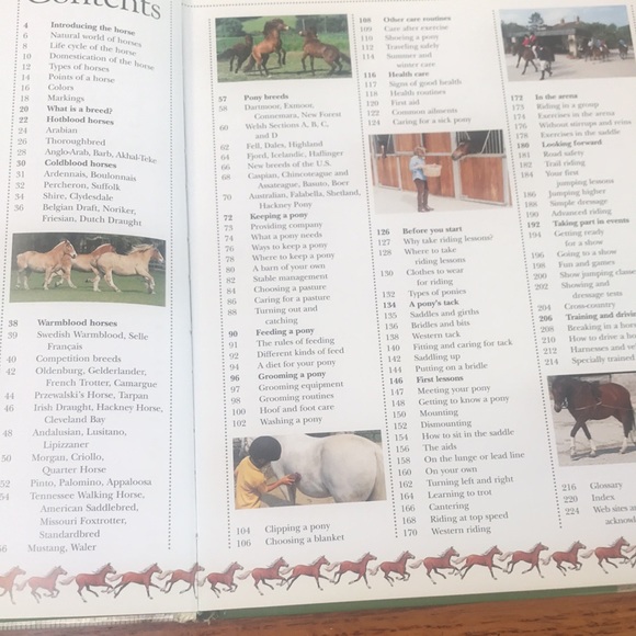 Horse & Pony Encyclopedia - Hardcover Book - Picture 3 of 7